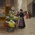 Victor Gilbert Jeune floriste sur les grandes boulevards Paris 28306 20, Виктор Габриель Жильбер