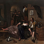Пьяная парочка, 1655-1665, Ян Вик