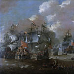 Морское сражение у Эльсенёра между голландским и шведским флотами 8 ноября 1658 года, 1670-1679, Питер ван ден Велде