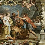 Rubens, Pedro Pablo -- Briseida devuelta a Aquiles por Néstor, Part 5 Prado Museum