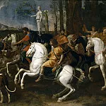 Poussin, Nicolas -- La caza de Atalanta y Meleagro, Part 5 Prado Museum