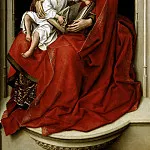 Weyden, Roger van der -- La Virgen con el Niño, Part 5 Prado Museum