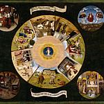Mesa de los pecados capitales, Hieronymus Bosch