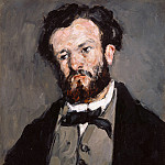 Antoine Velabreg (60x50 cm) 1869-71, Paul Cezanne