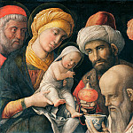 Adoration of the Magi (48x65 cm) 1495-05, Andrea Mantegna