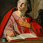 John the Evangelist (70x55 cm) 1625-28, Frans Hals