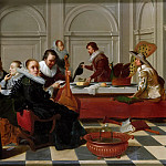 Компания любителей музицирования, 1700, Виллем Корнелис Дейстер