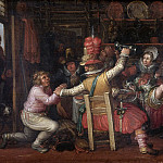 Крестьянские поминки, 1619, Давид Винкбонс