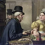 Рейксмузеум: часть 2 - Игнас Брисе -- Продавец битой птицы, 1827