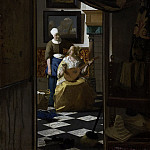 De liefdesbrief, 1669-1670, Johannes Vermeer