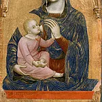 часть 6 Лувр - Барнаба да Модена (работал в 1392-1412) -- Мадонна с Младенцем