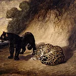 часть 6 Лувр - Бари, Антуан-Луи (Париж 1795-1875) -- Два перуанских леопарда