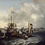 часть 6 Лувр - Бакхейзен, Людольф (1631 Эмден - 1708 Амстердам) -- Амстердамский порт