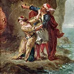 часть 6 Лувр - Делакруа, Эжен (1798 Шарантон-Сен-Морис - 1863 Париж) -- Абидосская невеста (по поэме Байрона)