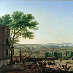 Вид на Тулон и гавань, Клод-Жозеф Верне