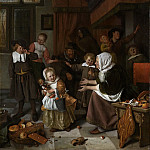 Праздник. День Святого Николаса, 1665-1668, Ян Вик