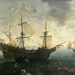 Испанская армада у английского побережья, 1620, Корнелис Ван Виринген
