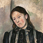 Portrait of Madame Cézanne, Paul Cezanne