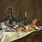 Still Life with a Dessert, Paul Cezanne