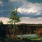 Landscape, the Seat of Mr. Featherstonhaugh in the Distance, Thomas Cole