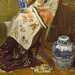 The Lady of the Lang Lijsen, James Abbott Mcneill Whistler