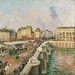 Музей искусств Филадельфии - Писсарро, Камиль (1830 остров Сен-Тома (Вест-Индия) - 1903 Париж) -- Солнечный день, Новый мост