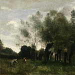 Pollard Willows, Jean-Baptiste-Camille Corot