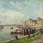 Quai Napoléon, Rouen, Camille Pissarro