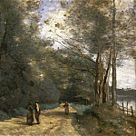 Wooded Path near Ville d’Avray, Jean-Baptiste-Camille Corot