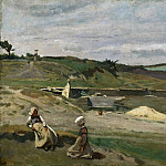 Wall, Côtes-du-Nord, Brittany, Jean-Baptiste-Camille Corot