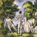 Group of Bathers, Paul Cezanne