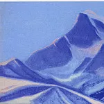 Рерих Н.К. (Часть 5) - Гималаи #34 Синяя вершина на закате
