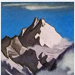 Рерих Н.К. (Часть 5) - Гималаи #208 Туман, клубящийся у розовой вершины