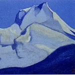 Рерих Н.К. (Часть 5) - Гималаи #40 Вершины в предрассветной синеве