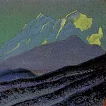 Рерих Н.К. (Часть 5) - Гималаи #212 Отроги синих гор ночью