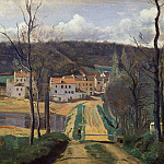 Ville-d’Avray: The Cabassud Houses, Jean-Baptiste-Camille Corot