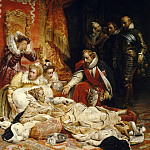 Death of Elizabeth, Queen of England, in 1603, Paul Delaroche