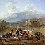 Landscape with Herd, Nicolaes (Claes Pietersz.) Berchem