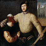 Part 2 - Francesco Beccaruzzi (1492-1563) - Portrait of a ball player with his page