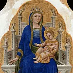 Part 2 - Guariento (active 1338 - 1367-70) - Madonna Enthroned with the blessing child and a donor