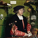 Hans Holbein II – The Merchant Georg Gisze , Part 2
