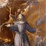 Unknown painters - Saint Francis of Assisi receives the stigmata