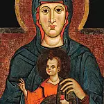 Неизвестные художники - Богородица с младенцем