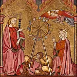 Unknown painters - Saint Catherine Delivered from the Wheel