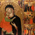 Unknown painters - Triptych of the Virgin and Child with Scenes from the Life of Christ