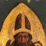 Unknown painters - Bishop Saint from an Augustinian altarpiece