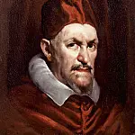 Unknown painters - Portrait of Pope Innocent X (copy by Diego Velasquez)