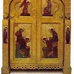 Пермский иконостас. Царские врата с надвратной сенью, Рерих Н.К. (Часть 1)
