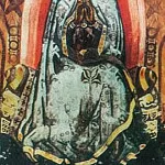 Царица Небесная. Эскиз росписи для церкви Святого Духа в Талашкине, Рерих Н.К. (Часть 1)