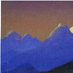 # 67 Himalaya mountains chain purple
